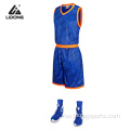 Último diseño Color Amarillo Basketball Uniform set